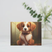 Carte postale The Joyful Puppy's Escapades ポストカード (スタンド正面)