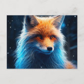 Carte postale The Sly Charm of the Lone Fox ポストカード (正面)