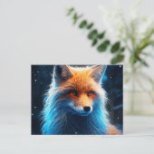 Carte postale The Sly Charm of the Lone Fox ポストカード (スタンド正面)