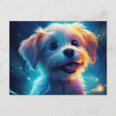 Carte postale The Sweet and Cuddly Pup ポストカード (正面)