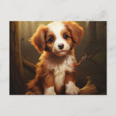 Carte postale Tiny Tails and Big Smiles ポストカード (正面)