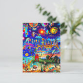 Carte Postale Un monde de personnages étranges ポストカード (スタンド正面)