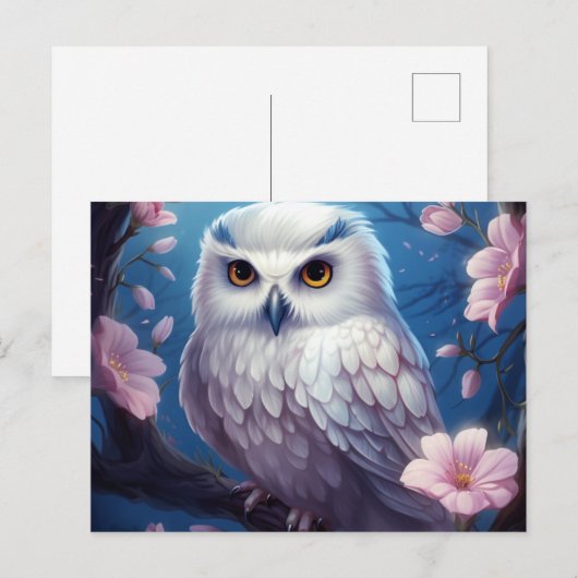 Carte postale Whispers in the Shadow of the Owl ポストカード (正面/裏面)