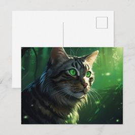 Carte postale Wild Cats in Action ポストカード