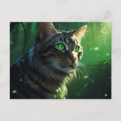 Carte postale Wild Cats in Action ポストカード (正面)