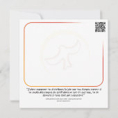 Carte "Rayon de soleil" (裏面)