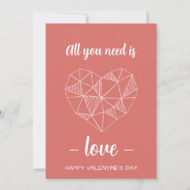 Carte Romantique Personnalisée Saint-Valentin シーズンカード