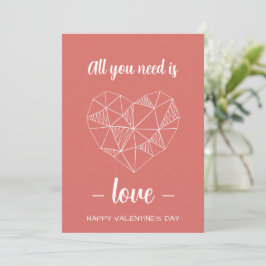 Carte Romantique Personnalisée Saint-Valentin シーズンカード