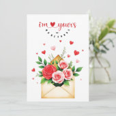 Carte Saint-Valentin - "I'm yours, no refunds" シーズンカード (スタンド正面)