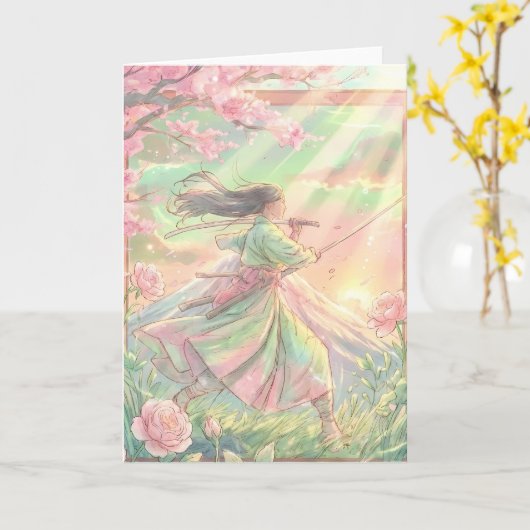 Carte Sakura カード (黄色い花)