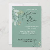 Carte save the date simple セーブザデート (正面)