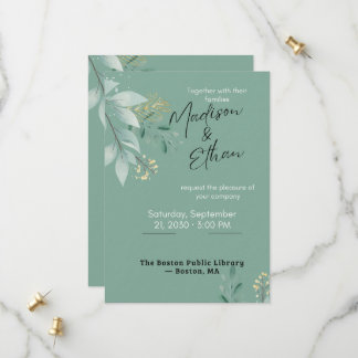 Carte save the date simple セーブザデート