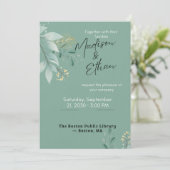 Carte save the date simple セーブザデート (スタンド正面)
