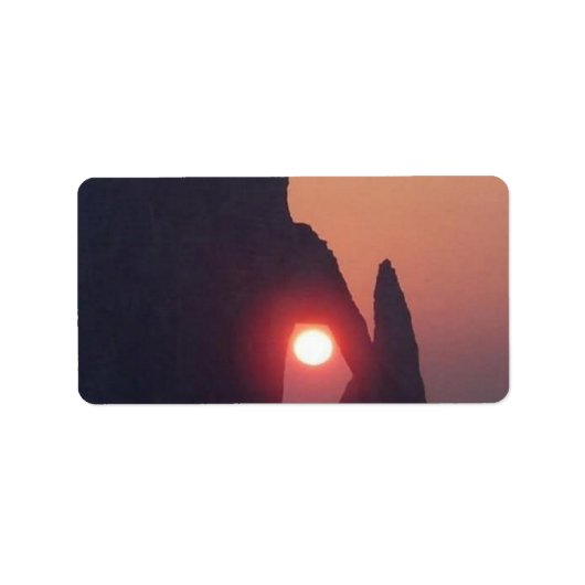 Carte simple ラベル (正面)