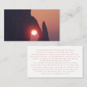 Carte simple 名刺 (正面/裏面)