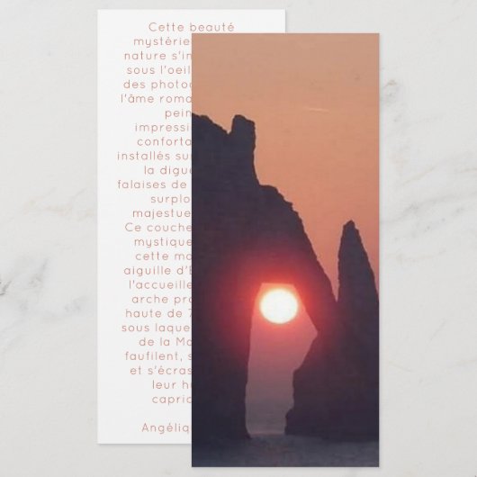 Carte simple 招待状 (正面/裏面)