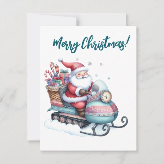 Carte simple pour fêtes annuelles シーズンカード (正面)