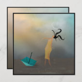 Carte "Souris !" (正面/裏面)