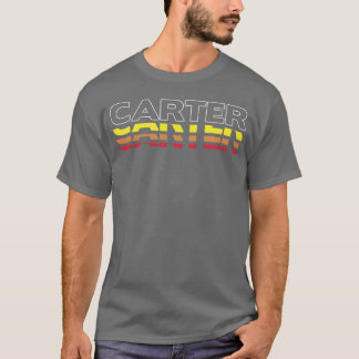 Carter おもしろ ビンテージ 風 夕焼け Carter ネーム Tシャツ