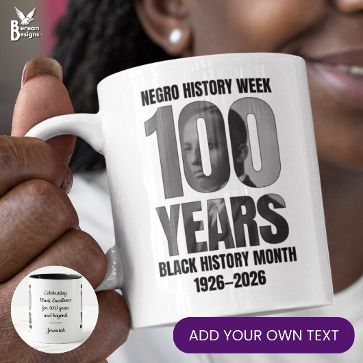 Carter G Woodson Centennial Black History Month コーヒーマグカップ