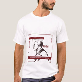 Carter G. Woodson Father of History 100th Annivers Tシャツ