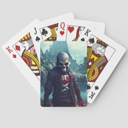 Cartes à jouer Skeleton トランプ (裏面)