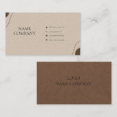  CARTES DE VISITE 名刺 (正面/裏面)