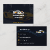 Cartes de visite automobile 名刺 (正面/裏面)