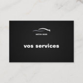 Cartes de visite automobile personnalisable 名刺 (裏面)