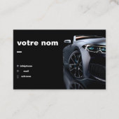 Cartes de visite automobile personnalisable 名刺 (正面)