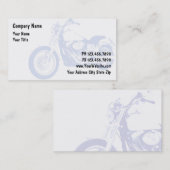 Cartes de visite de moto 名刺 (正面/裏面)