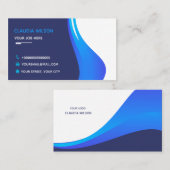 Cartes de visite États-Unis : 8,9 cm x 5,1 cm 名刺 (正面/裏面)