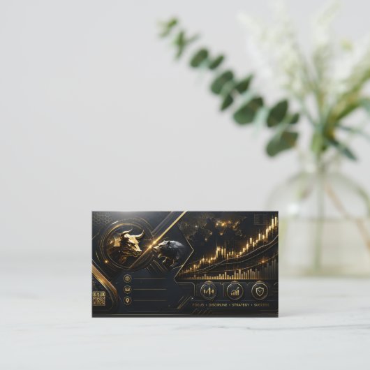  Cartes de visite  Luxury Business 名刺 (スタンド正面)