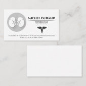 Cartes de visite Médicales Néphrologue 名刺 (正面/裏面)