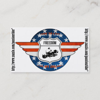 Cartes de visite PassionRider 名刺
