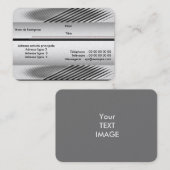 cartes de visite personnalisées 名刺 (正面/裏面)