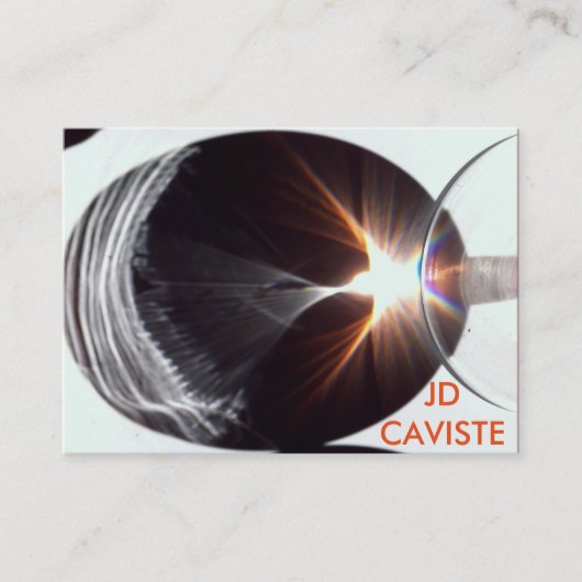 CARTES DE VISITE POUR CAVISTES, BAR ET RESTAURANTS 名刺 (正面)