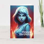 Cartes de vœux Happy Birthday カード (正面)