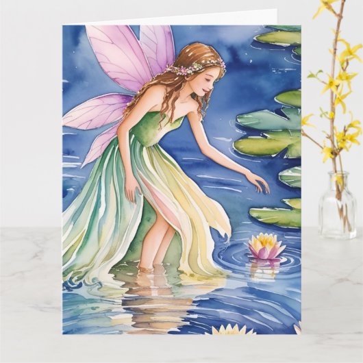 Cartes invitation カード (黄色い花)