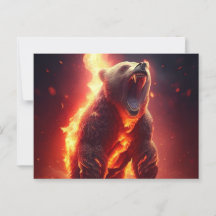 Cartes Postales bear red