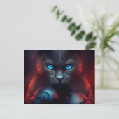 Cartes Postales Black Cat ポストカード (スタンド正面)