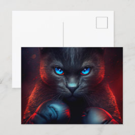 Cartes Postales Black Cat ポストカード