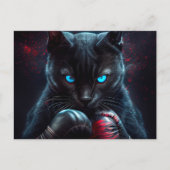 Cartes Postales Black Cat ポストカード (正面)