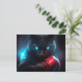 Cartes Postales Black Cat ポストカード (スタンド正面)