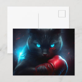Cartes Postales Black Cat ポストカード