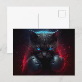 Cartes Postales Black Cat ポストカード