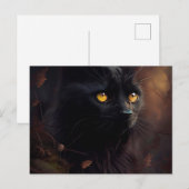 Cartes Postales Black Cat ポストカード (正面/裏面)