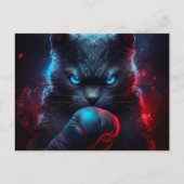 Cartes Postales Black Cat ポストカード (正面)