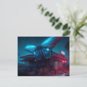 Cartes Postales butterfly ポストカード (スタンド正面)