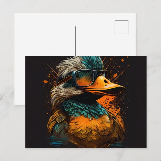 Cartes Postales Canards ポストカード (正面/裏面)